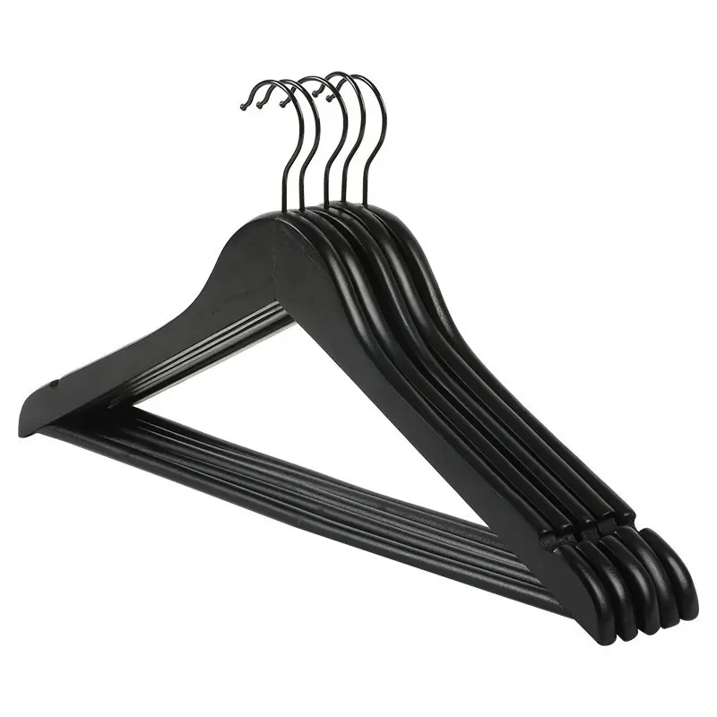 Supermarket Store Set Target Designer Adult Black Wooden Display Clothing Hangers