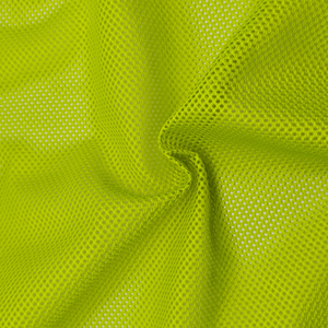 Tela de malla de poliéster tela de Punto Verde resistente a los arañazos para baloncesto Jersey ventilación trasera cómoda - Product Image 1