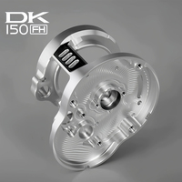 DK150FH Sol El Tipi Baitcasting Makarası Alüminyum Alaşımlı 7.5:1 Dişli Oranı 12+1 Rulmanlı 203g Okyanus Kaya ve Sahil Balıkçılığı için