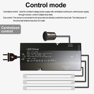 Fuente de Alimentación LED AC-DC de Alta Calidad JIUAN de 60W, Atenuación Dali, Salida de 12V 5A, Entrada de 220-240V, Bajo Valor Calorífico, Inalámbrica - Product Image 6