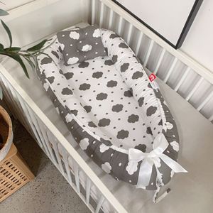 <span class=keywords><strong>Cuna</strong></span> <span class=keywords><strong>Nido</strong></span> Antirrollos para Bebé Recién Nacido, de Algodón, Plegable, Portátil, Transpirable, para Viajes y Hogar - Product Image 5