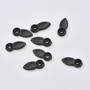 <b>Black</b> Plastic Backing Panel 18x8mm Chinese Style Melon Seed Shape for Photo <b>Frames</b> Durable Equipment Board Pressing Panel - Product Image 4