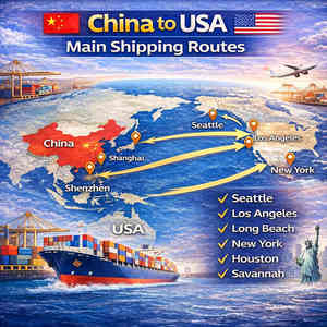 中国製ハイキューブ20フィート、40フィート、40HQ海上輸送コンテナ、米国向けLCL+トラック輸送サービス付きの競争力のある海上輸送料金 - Product Image 2