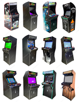 Machine d'arcade rétro classique jeu d'arcade droit à pièces pour salle de jeux armoire multi-jeux métal Durable anglais