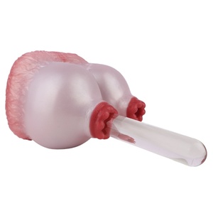 เครื่องช่วยสำเร็จความใคร่ชาย GEEBA รุ่น Big Soft Breast แบบสองช่องทาง พร้อมช่องคลอดจำลองและตุ๊กตายางเสมือนจริง - Product Image 1