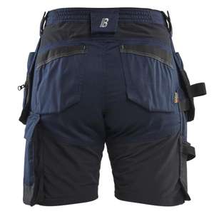 BLAKLADER - 713318328600C48 Women’s Craftsman <b>shorts</b> <b>stretch</b> Dark navy blue - EAN 7330509925843 <b>WORK</b> TROUSERS <b>WORK</b> <b>SHORTS</b> - Product Image 2