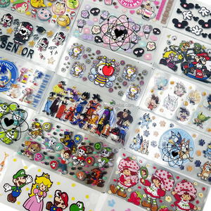 Thiết kế mới nhà máy nóng bán UV dịch vụ in ấn UV AB phim cup kết thúc tốt đẹp chuyển Sticker logo thương hiệu đóng gói nhãn - Product Image 6