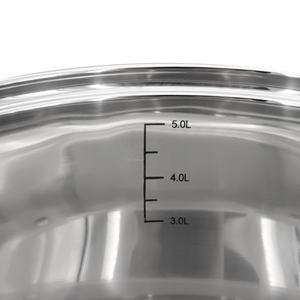 Set <span class=keywords><strong>di</strong></span> pentole in acciaio inossidabile Set <span class=keywords><strong>di</strong></span> pentole antiaderenti Set <span class=keywords><strong>di</strong></span> pentole per zuppa utensili da cucina personalizzati 12 pezzi Set <span class=keywords><strong>di</strong></span> pentole e <span class=keywords><strong>padelle</strong></span> con LOGO OEM - Product Image 4