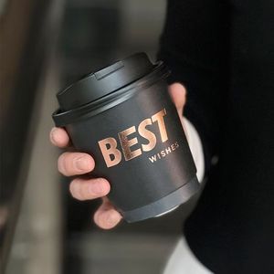 Disposable <b>8oz</b>-24oz Food Grade Paper <b>Cups</b> for Hot <b>Coffee</b> with Lids - Product Image 2