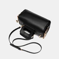 Sac rétro de haute qualité avec fermeture à clip double face et verrouillage, élégant et luxueux, pour femme, à porter à l'épaule