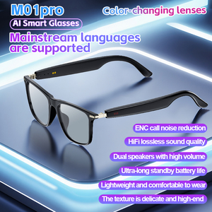 Lunettes audio intelligentes Bluetooth légères avec son directionnel à oreille ouverte - Product Image 1
