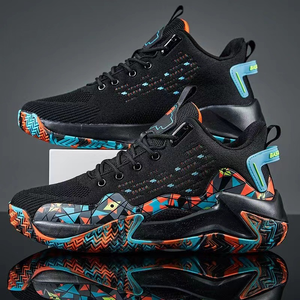 Luxury Men's Retro Summer High Quality Thick Soled Basketball Sneakers Mesh Breathable Outdoor Casual Running <b>Shoes</b> - Product Image 2