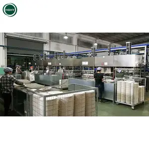 Automatische Biologisch Afbreekbaar Wegwerp Suikerriet Bagasse Pulp Molding Papier Plaat Papier Kom Making Machine