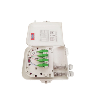 Hot Sales FTTH Fiber Terminal <strong>Box</strong> 8 Ports Fiber Optic Distribution <strong>Box</strong> 20 <strong>Units</strong> Per Carton Black or White ABS and PC IP66 CN;SHN - Product Image 3