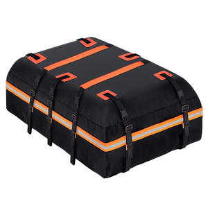 <span class=keywords><strong>Sac</strong></span> <span class=keywords><strong>de</strong></span> <span class=keywords><strong>toit</strong></span> <span class=keywords><strong>de</strong></span> <span class=keywords><strong>voiture</strong></span> universel imperméable, best-seller transfrontalier, poche en filet, design pliable, double couche, fixation par sangle, 70 kg - Product Image 5