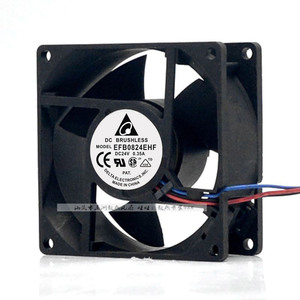 Ventilador de Refrigeración sin Escobillas Delta Efb0824ehf de 80 mm, 24 V, 0.35 A para Inversor - Product Image 1