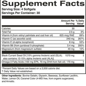 Suplemento de Alta Calidad para Ojos Secos, Confort Ocular y Apoyo para la Película Lacrimal, 120 Cápsulas Blandas, Cápsulas Blandas para Ojos Secos para Adultos - Product Image 3