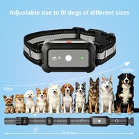 Traceur GPS intelligent mini LCD pour animaux de compagnie, étanche, réfléchissant, ajustable, en ABS, compatible AirTag, prix usine, certifié CE RoHS, livraison directe