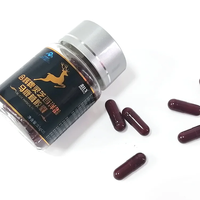 Cápsulas Dietéticas Naturales Certificadas por GMP para Adultos - Repone la Vitalidad, Refuerza el Sistema Inmunológico, Ginseng Americano, Ganoderma Lucidum, Extracto de Asta de Ciervo