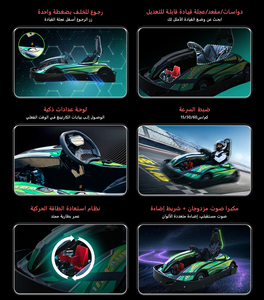 Kart électrique 2026 de nouvelle conception pour adultes et adolescents, vitesse 60 km/h, <span class=keywords><strong>karting</strong></span> de drift commercial de haute qualité, moteur brushless 64V 2000W - Product Image 2