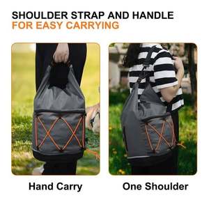 Free Sample Pet <b>Large</b> Capacity Waterproof Portable <b>Dog</b> Pet <b>Food</b> <b>Container</b> <b>Food</b> Carrier for Travelling Outgoing - Product Image 4