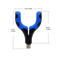 Petit support en caoutchouc pour la pêche à la carpe européenne, tête de support en silicone TPR, accessoires de canne à mouche