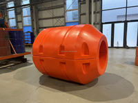 Bouées flottantes carrées en HDPE Flotteurs de tuyaux de dragage personnalisables Barrières durables Couleurs personnalisées Tailles offertes