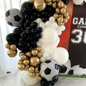 Football Foil <b>Balloons</b> 22 Pcs Glossy Version for Children's Birthday Christmas & Halloween <b>Party</b> Decoration - Product Image 4