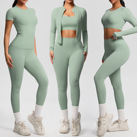 Nouvel Arrivage 2026 : Ensemble de Yoga Femme Séchage Rapide et Respirant – Tenue de Sport et Fitness Taille Haute pour la Course et l'Activité Physique