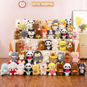 Peluches <span class=keywords><strong>de</strong></span> Fábrica al por Mayor Juguetes <span class=keywords><strong>de</strong></span> 8 Pulgadas para Máquina <span class=keywords><strong>de</strong></span> Garra Peluche Navideño - Product Image 1