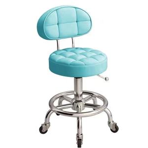 Venta al por mayor ajustable hidráulico redondo rodillo pedicura taburete <span class=keywords><strong>silla</strong></span> con ruedas salón <span class=keywords><strong>de</strong></span> <span class=keywords><strong>belleza</strong></span> técnico mesa <span class=keywords><strong>de</strong></span> masaje sala <span class=keywords><strong>de</strong></span> estar - Product Image 1
