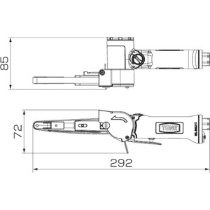 TONE <b>Red</b> 820g DIY Grade Air <b>Belt</b> Made in Japan - Product Image 1