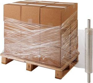 Manual/<b>Machine</b> Used Transparent LLDPE <b>Stretch</b> Wrap Cling Carton Packaging Film Moisture-Proof Soft Roll Packaging Film - Product Image 3