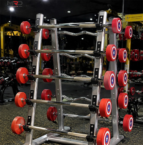 Ensemble d'haltères fixes durables avec barres droites et barres <span class=keywords><strong>EZ</strong></span> <span class=keywords><strong>Curl</strong></span> pour la musculation en salle de sport commerciale et à domicile - Product Image 4
