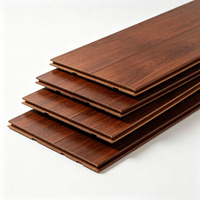 Revêtement de sol SPC ignifuge et antidérapant de luxe, panneaux vinyle clipsables, revêtement de sol en bois imperméable