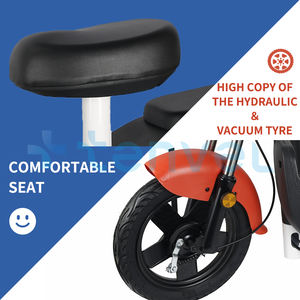 Vélo Électrique Adultes 2 Roues pour Vente en Gros, Vélo de Ville Électrique 350W 500W pas Cher avec Pédales, Scooter Électrique Usine - Product Image 4