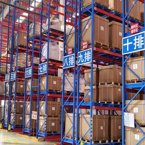 Vente chaude Étagères Industrielles Robustes Haute Densité VNA Rayonnage Métal Acier Racks Faisceau Étagère Entrepôt Stockage Palette Rack - Product Image 5