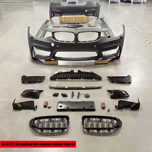 2013 2019 anno 4 <span class=keywords><strong>serie</strong></span> F32 F33 F36 upgrade a M4 body kit paraurti anteriore posteriore accessori per bmw <span class=keywords><strong>serie</strong></span> 4 - Product Image 2