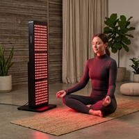 Équipement de salon de beauté Sunglor Support multifonctionnel 190mw/cm2 PDT Machine Lampe à LED infrarouge Panneau de dispositif de thérapie par la lumière rouge