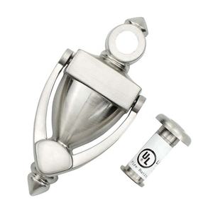 Nuevo golpeador <span class=keywords><strong>de</strong></span> puerta <span class=keywords><strong>de</strong></span> aleación <span class=keywords><strong>de</strong></span> zinc con acabado plateado tradicional, antirrobo, antioxido, diseño moderno, tornillo metálico antiguo a granel 5 - Product Image 1