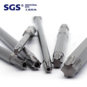 SGS Source Factory 1/4 Inch Strong Magnetic S2 Material 50-150mm Single Head <strong>Torx</strong> Industrial Screwdriver <strong>Bits</strong> - Product Image 3