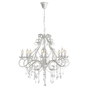 Lustre Moderne Elegant White Home <strong>Chandelier</strong> Light Modern Acrylic Pendant Light Dining Room <strong>Tiffany</strong> Big Crystal <strong>Chandelier</strong> - Product Image 3