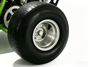Buggy de Derrape con Tracción por Cadena de 200cc, Motor de Gasolina de 4 Tiempos con Freno de Disco Hidráulico para Exteriores - Product Image 6