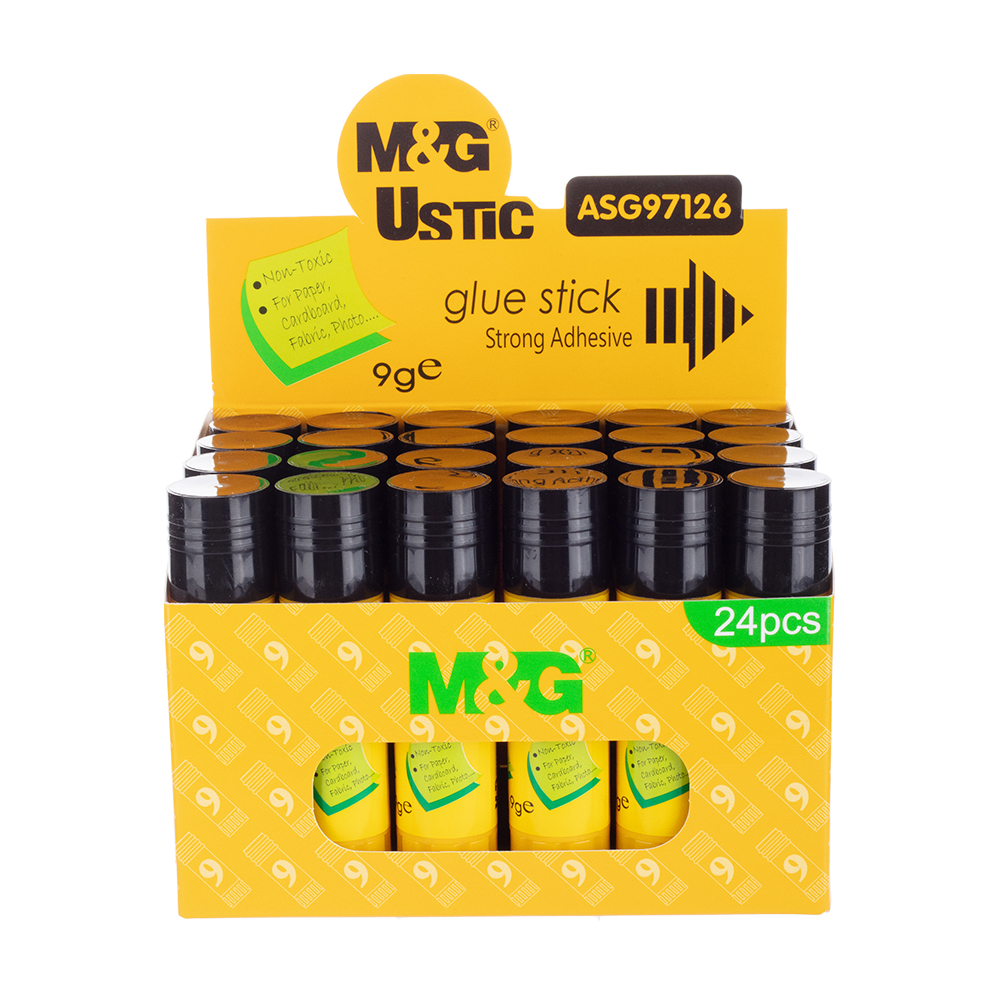 M & G Высококачественный сильный клей-карандаш P V A 9 G клей-карандаш канцелярские принадлежности для офиса клей-карандаш