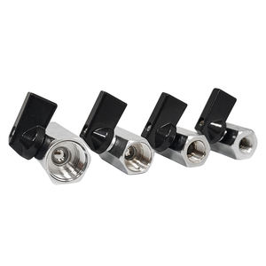 Chrome Plated Manual Brass Mini <b>Ball</b> <b>Valve</b> BSP NPT Thread <b>Ball</b> <b>Valve</b> 3/8 1/4 Inch Mini Brass <b>Ball</b> <b>Valve</b> - Product Image 2