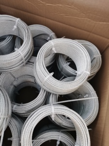 Le funi di acciaio ad alto tenore di carbonio rivestite in plastica alta tirano le guarnizioni strette per la saldatura della costruzione a prezzi moderati - Product Image 5