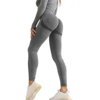 Mode Dames Tiktok Leggings Hoge Taille Sport Butt Lift Yoga Strakke Naadloze Workout Broek Yoga Leggings Voor Vrouwen