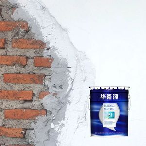 <span class=keywords><strong>Peinture</strong></span> murale liquide acrylique blanche haute couvrance Hualong Huashili 1K, émulsion intérieure prête à l'emploi à forte adhérence - Product Image 1