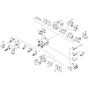 FEST0 Dünn zylinder ADN-25 Pneumatischer Stellantriebs zylinder Durchmesser ISO21287/ADN/AEN Kompakt zylinder