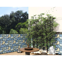 Foshan Antique Porcelaine Carreaux Céramique Rural 300x600 Jardin Villa Auto-construit Maison Carreaux Extérieurs Grain De Bois Carreaux Muraux
